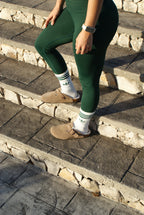 Wool Recovery Leather Clogs